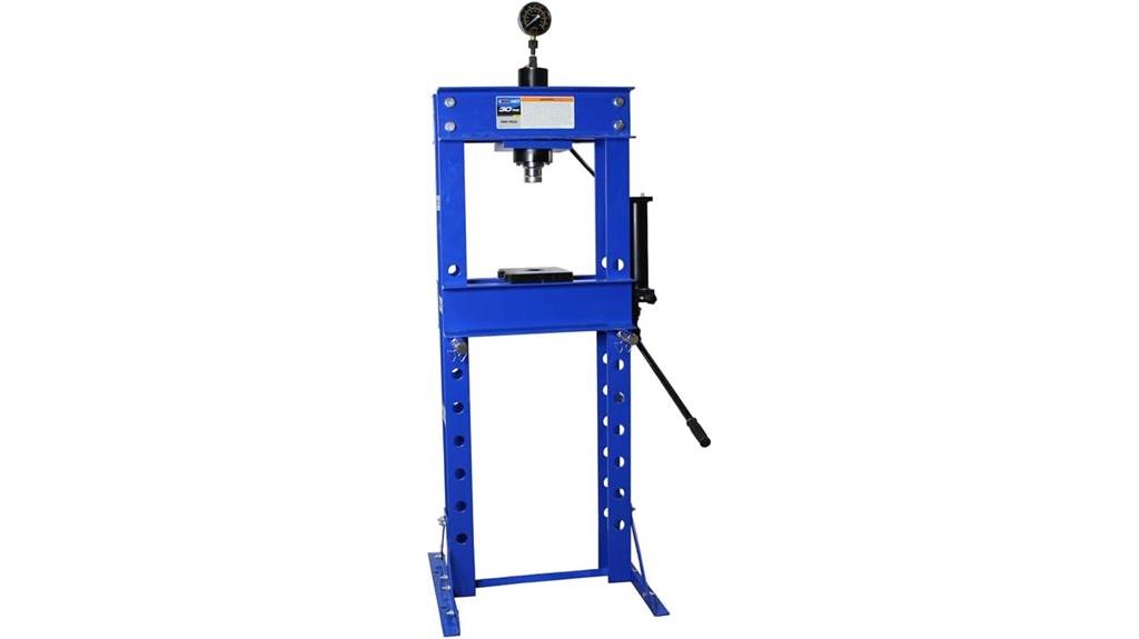 hydraulic shop press 30 ton
