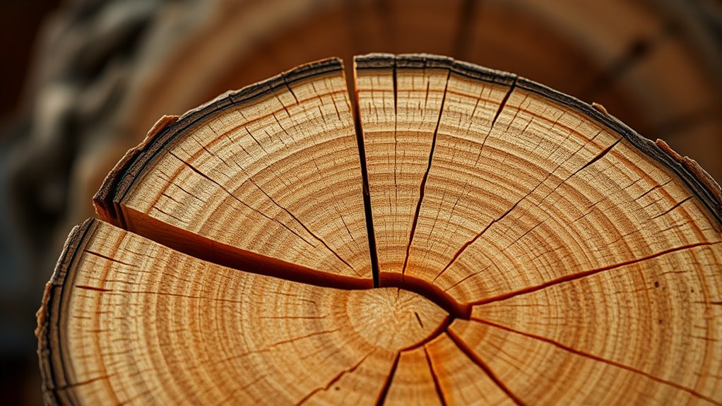 identify wood fiber orientation