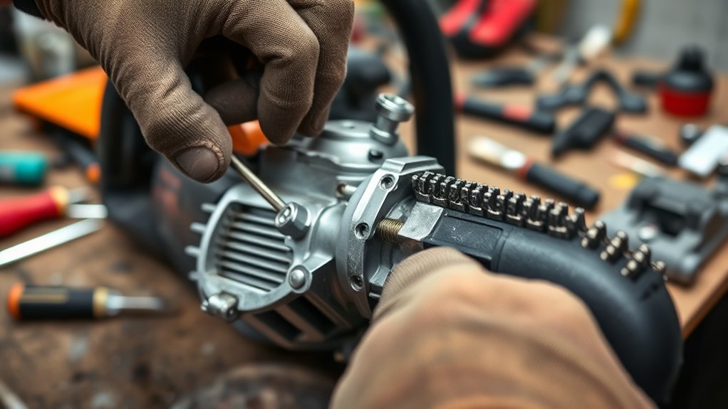 inspect clean adjust tune