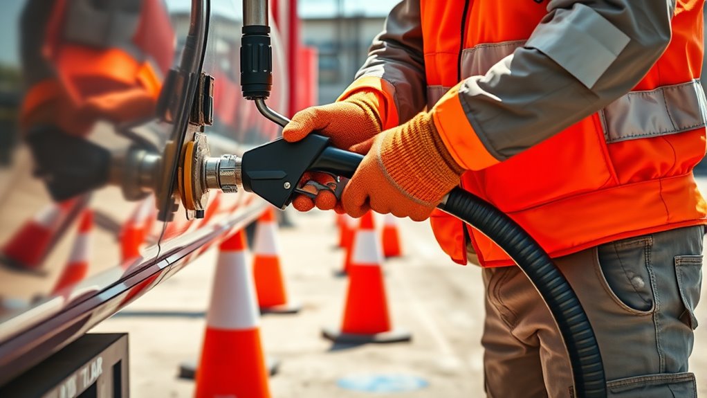 inspect equipment after refueling