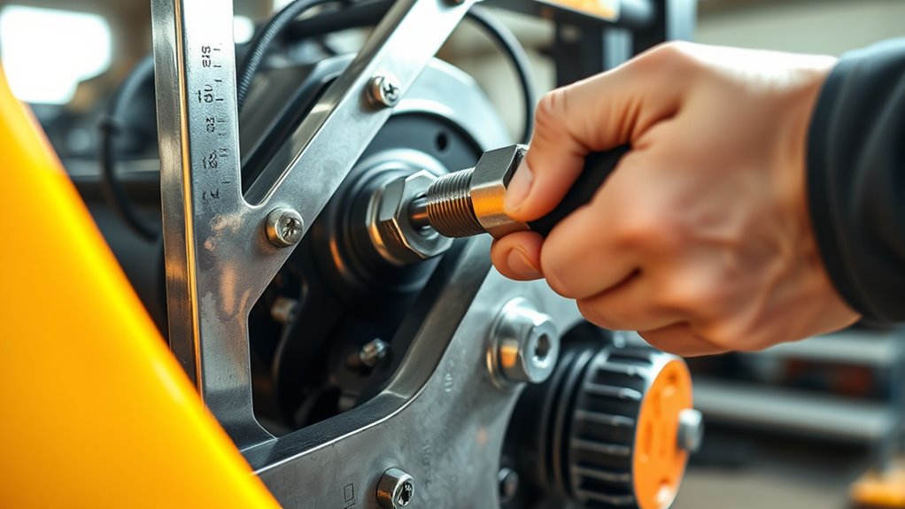 inspect tighten secure replace