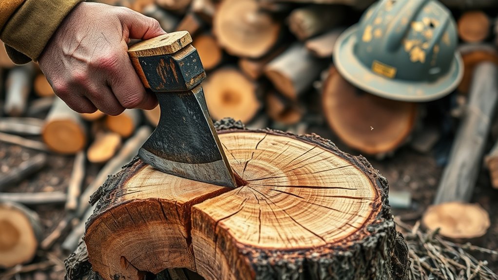 inspect wood for cracks