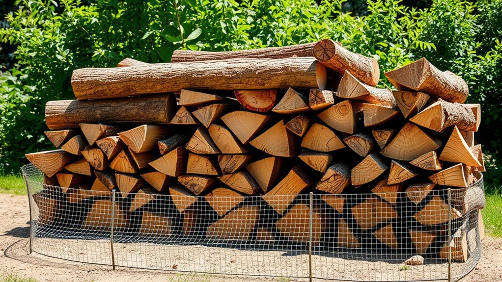 install barriers and mesh