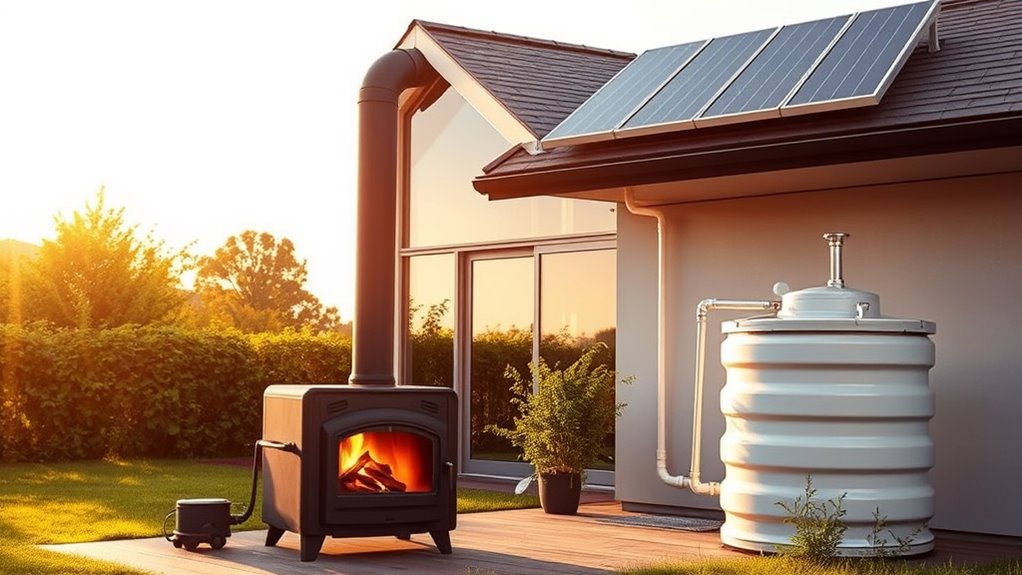 integrated renewable heating system