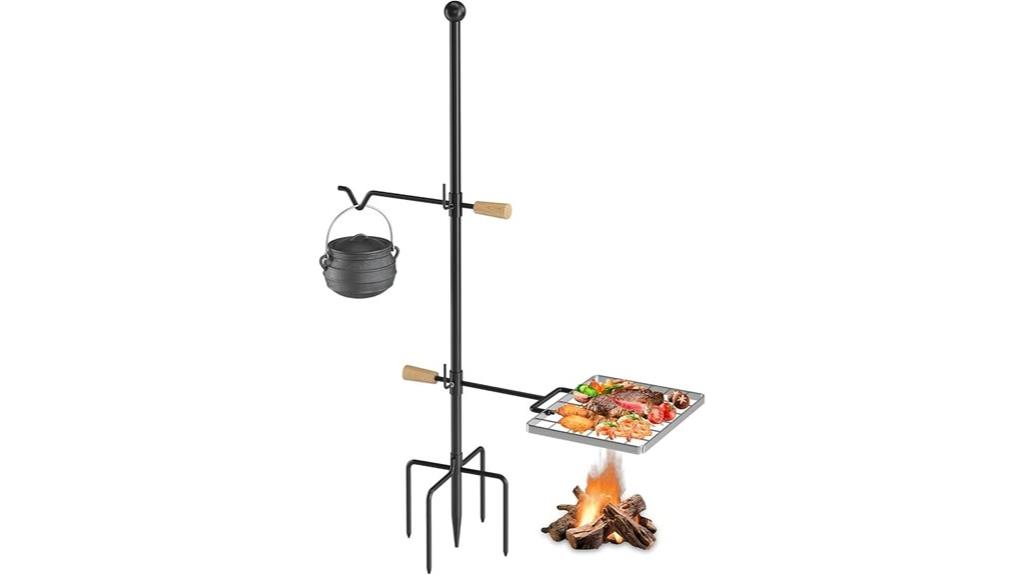 ironstone swivel grill grate