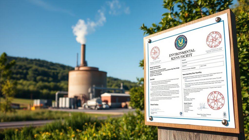 kiln operation environmental permits