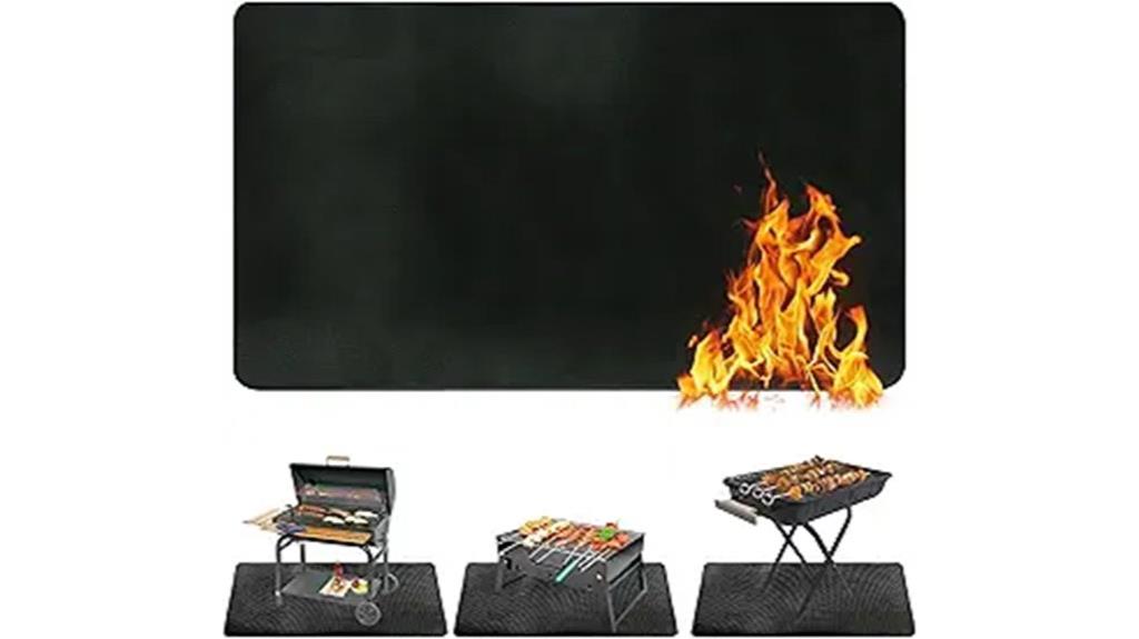 large grill mat dimensions
