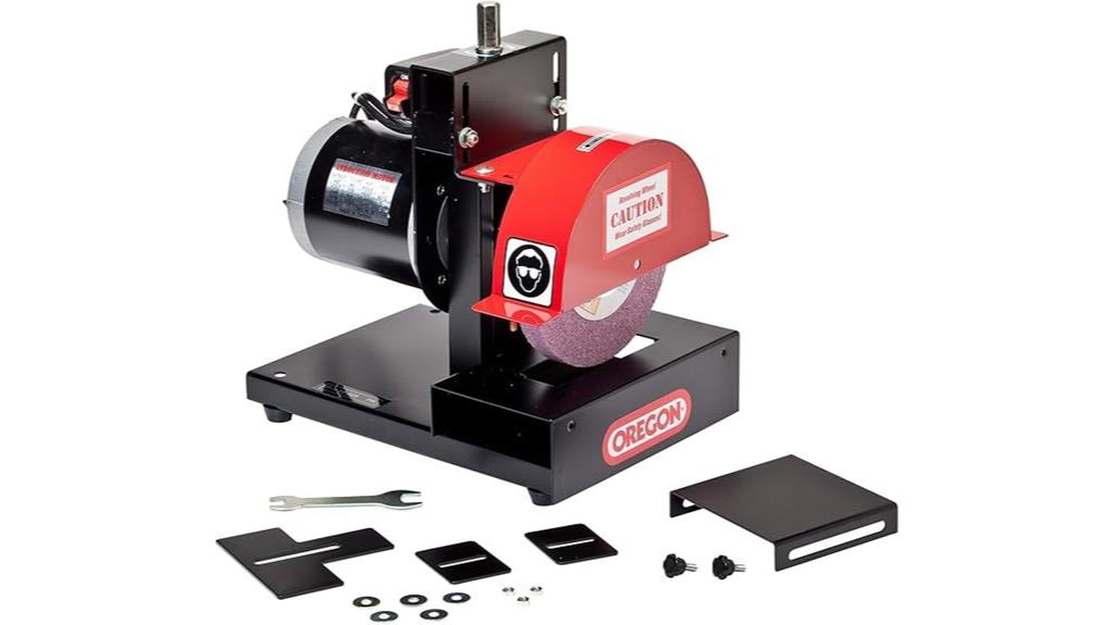 lawn mower blade sharpener