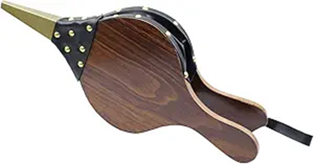 leather fireplace bellows