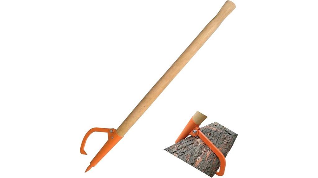 log felling retractable hook