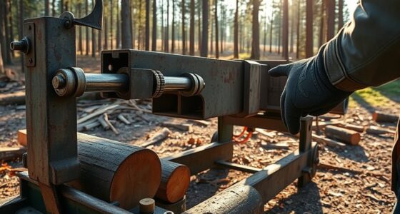 log splitter auto return repair