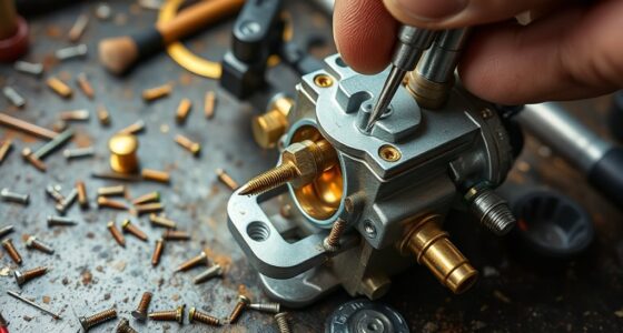log splitter carburetor rebuild