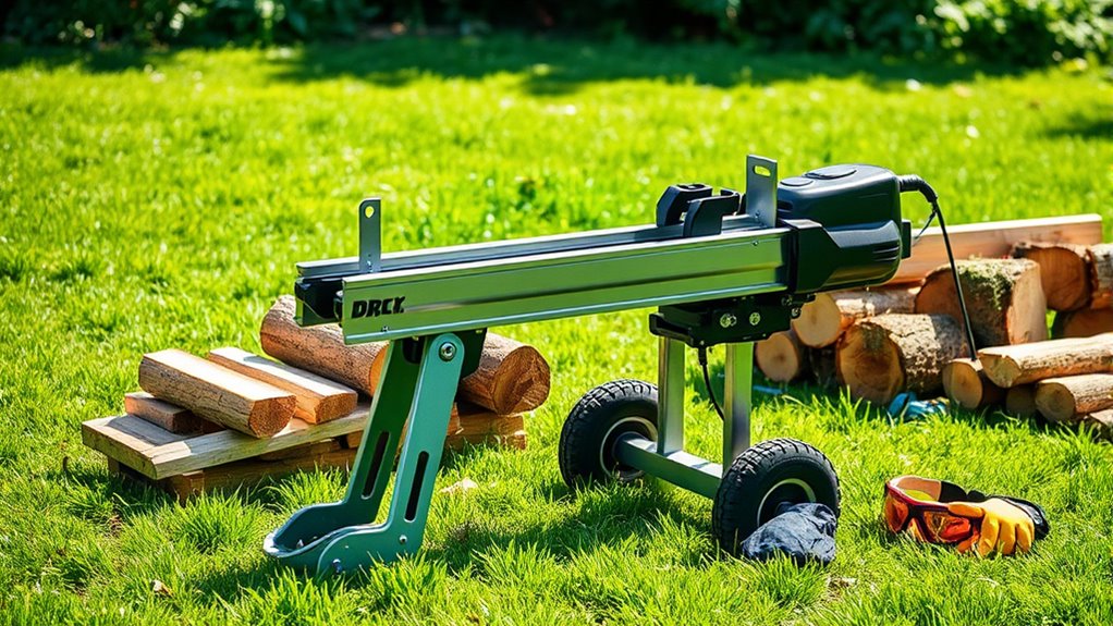 log splitter safety considerations