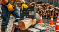 log splitter safety procedures