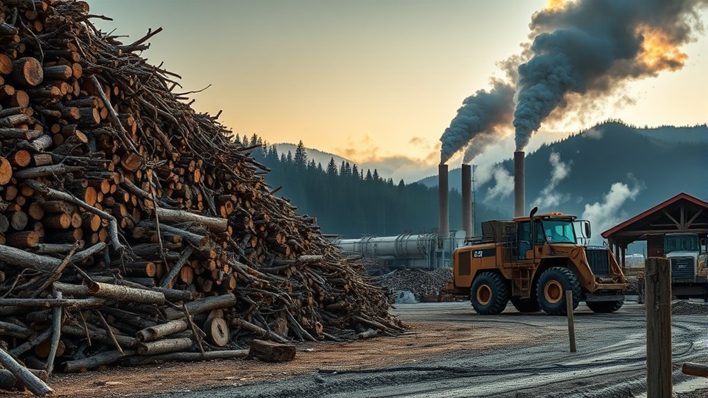 logging residue collection challenges