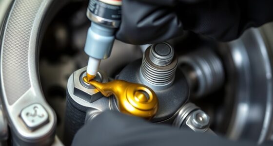 lubricate pivot points properly