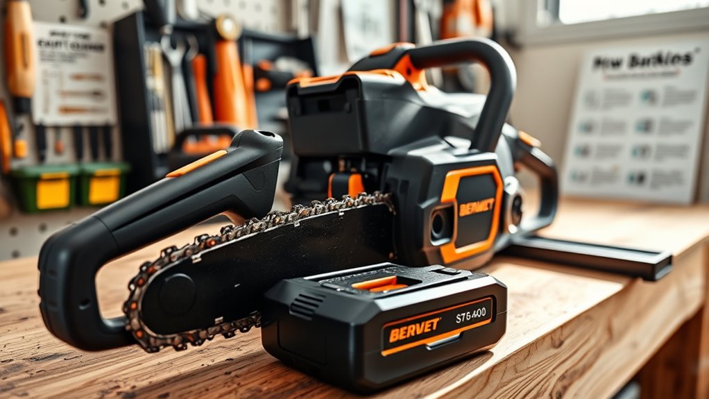 maintain chainsaw properly
