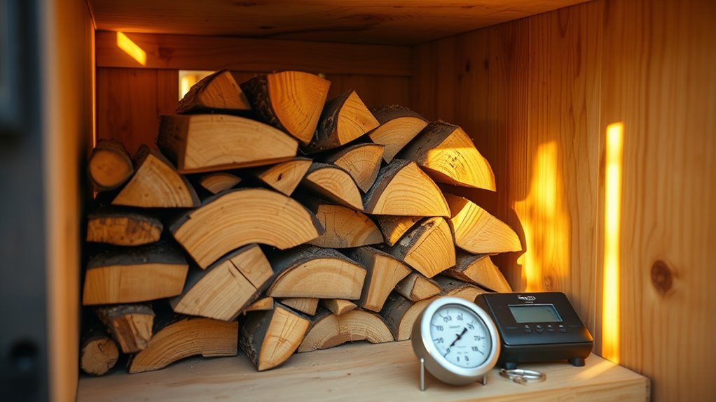 maintain kiln for optimal drying