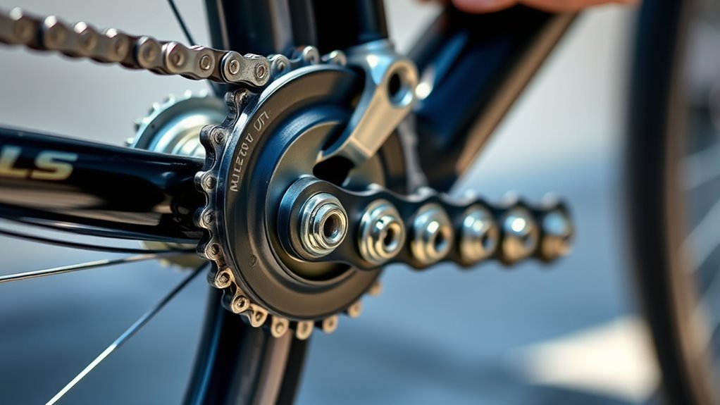 maintain proper chain tension