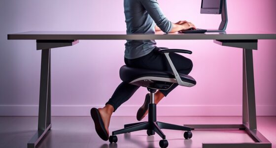 maintain proper ergonomic posture
