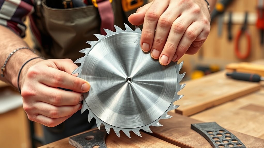 maintain sharp aligned blades