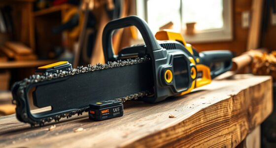 maximize battery chainsaw runtime
