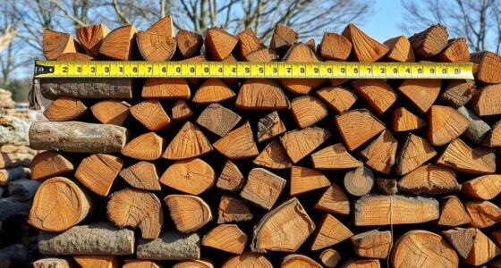 measure firewood volume accurately