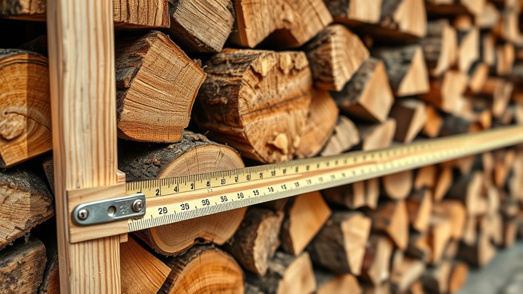 measuring firewood accurately