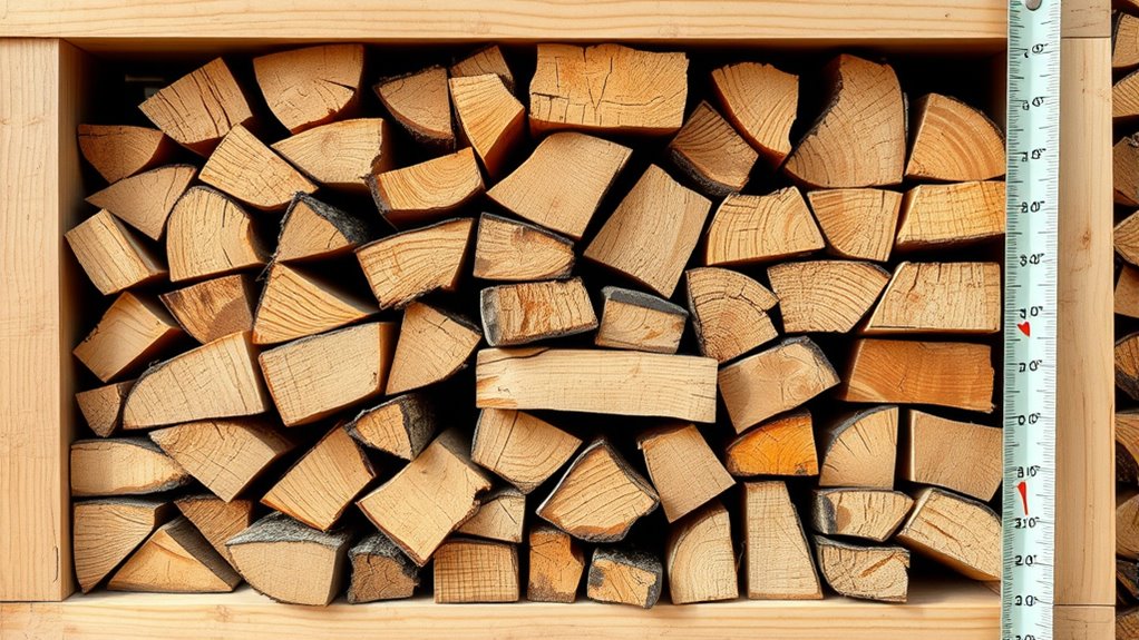 measuring firewood volume accurately