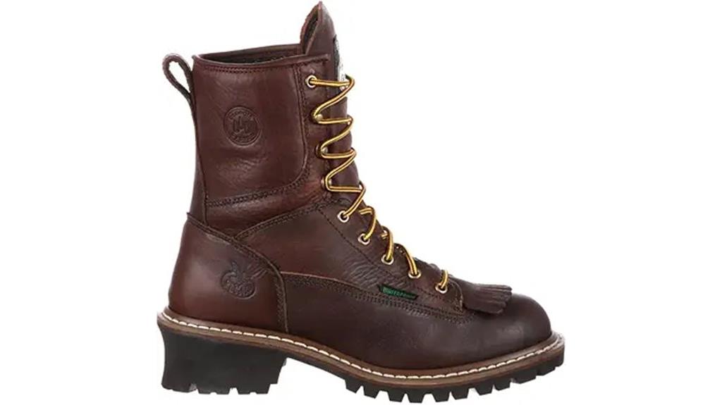 men s industrial logger boots