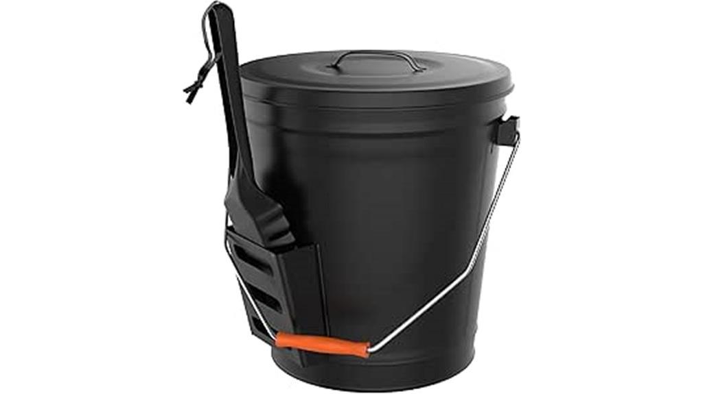 metal ash bucket set