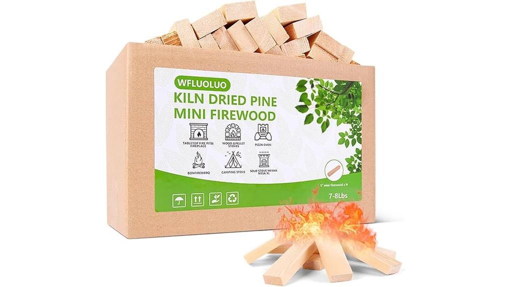 mini firewood lengths