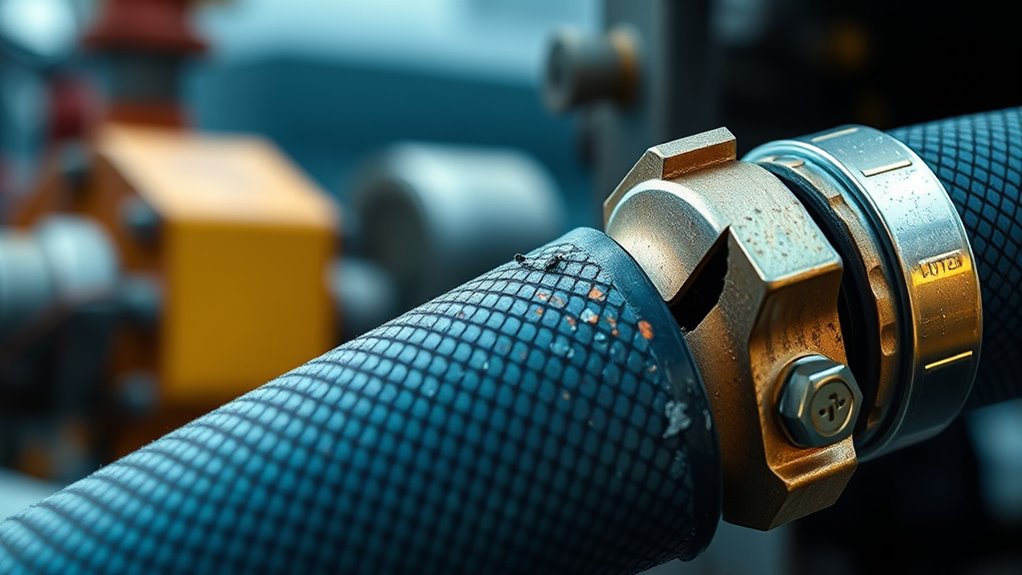 monitor hose stress signs