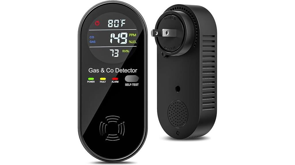 multifunctional gas and co detector