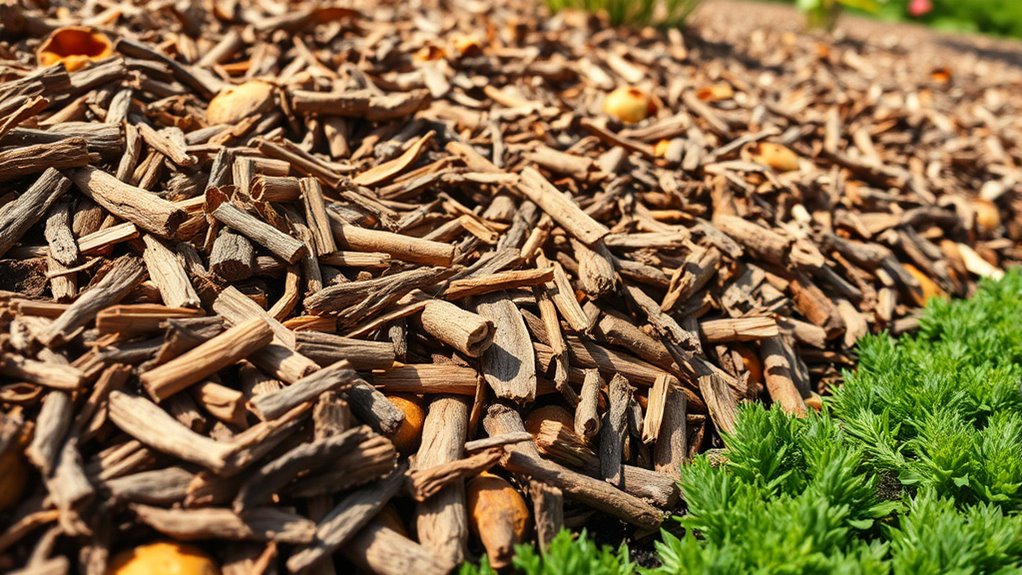 natural mulch for pest control