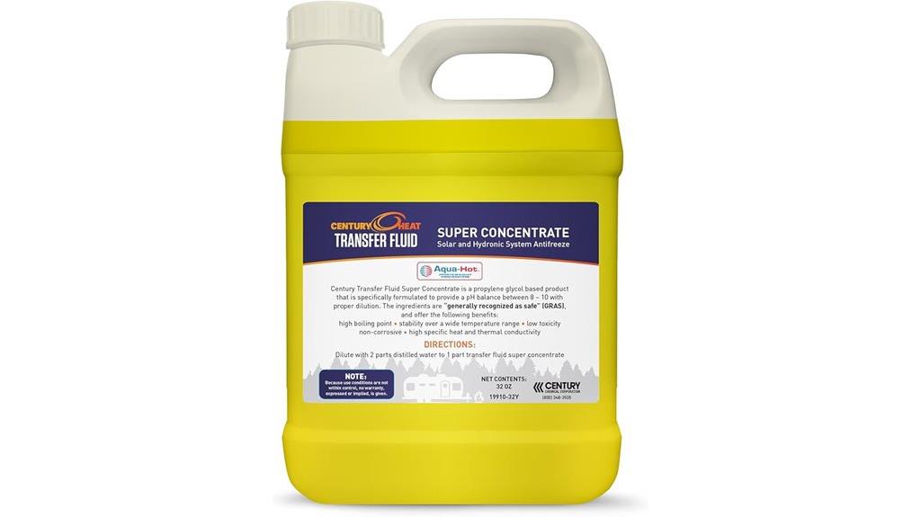 non toxic heat transfer fluid