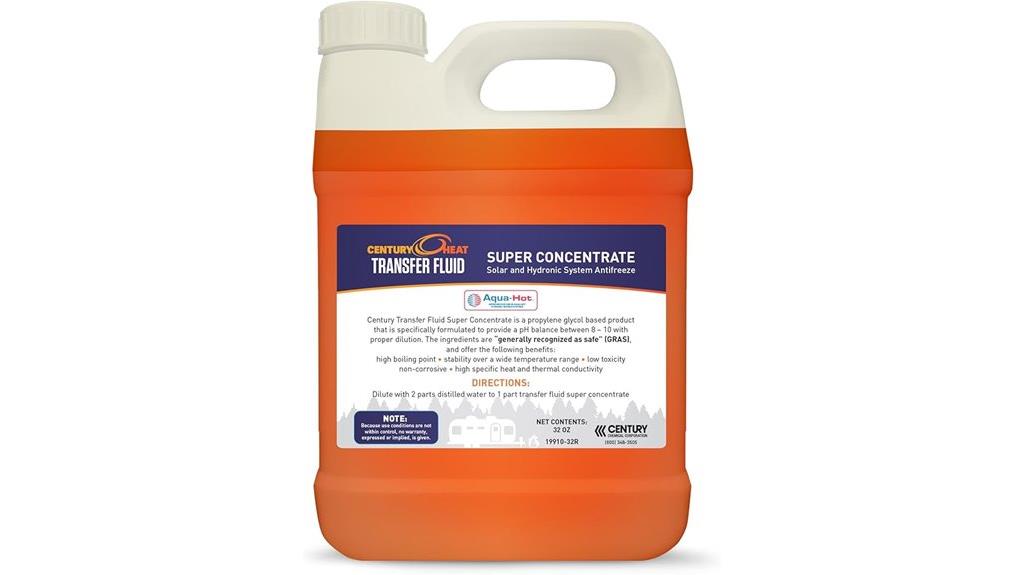non toxic heat transfer fluid