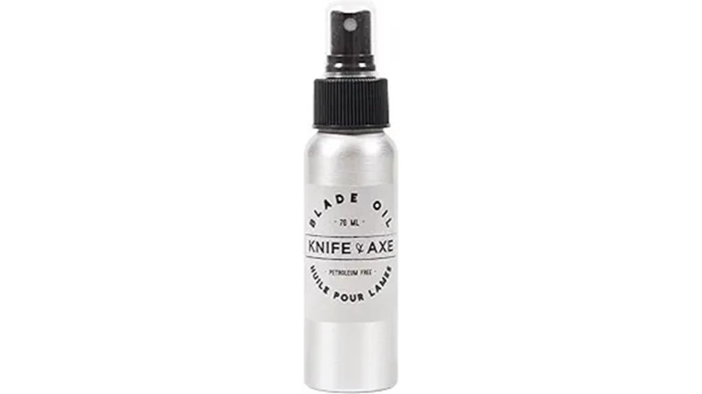 oil for blades