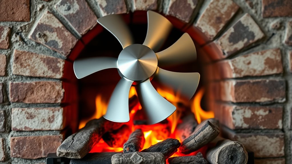 optimal stove fan placement