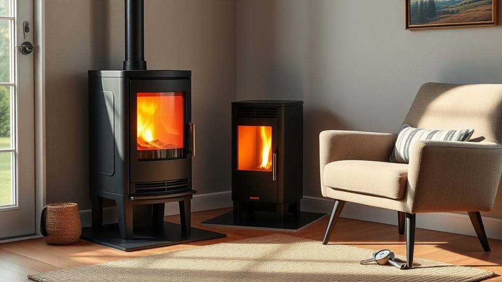 optimal stove placement guidelines