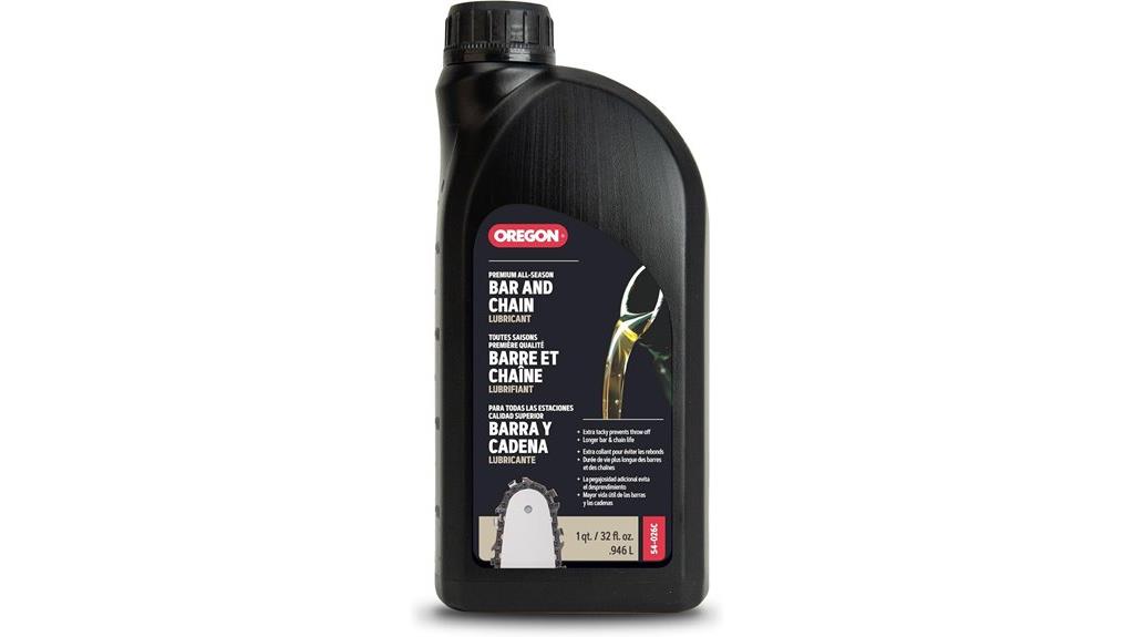 oregon bar chain oil