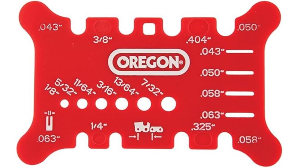 oregon oem chainsaw measuring tool