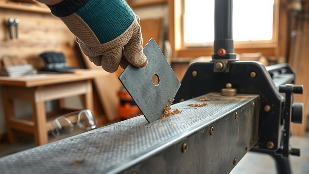 organized safe workspace preparation