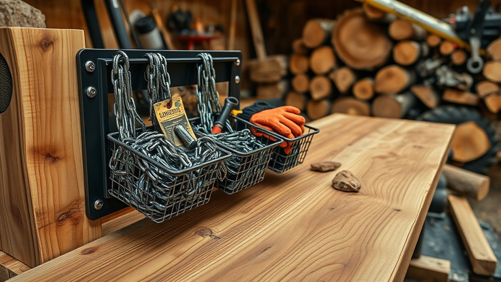 organized storage and mounts