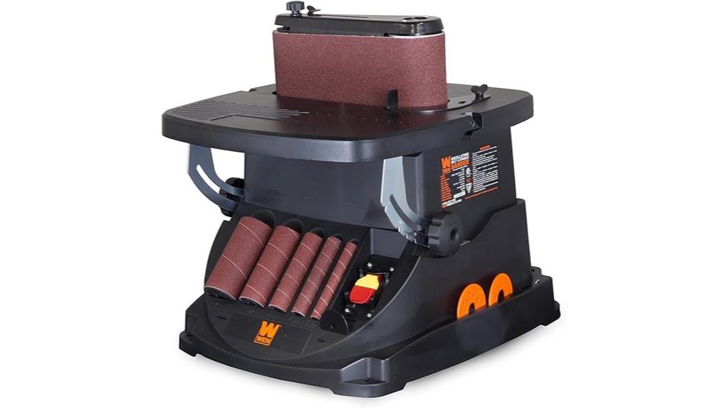 oscillating belt spindle sander