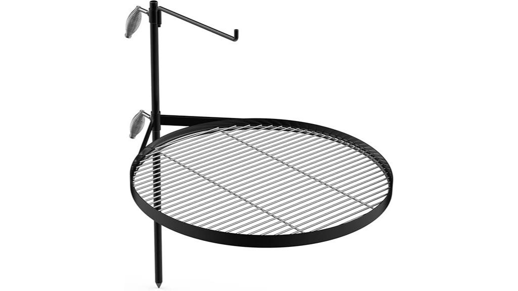 outdoor campfire grilling grate