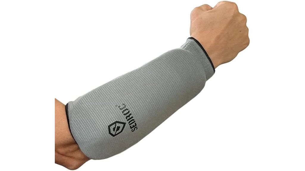 padded forearm guards pair