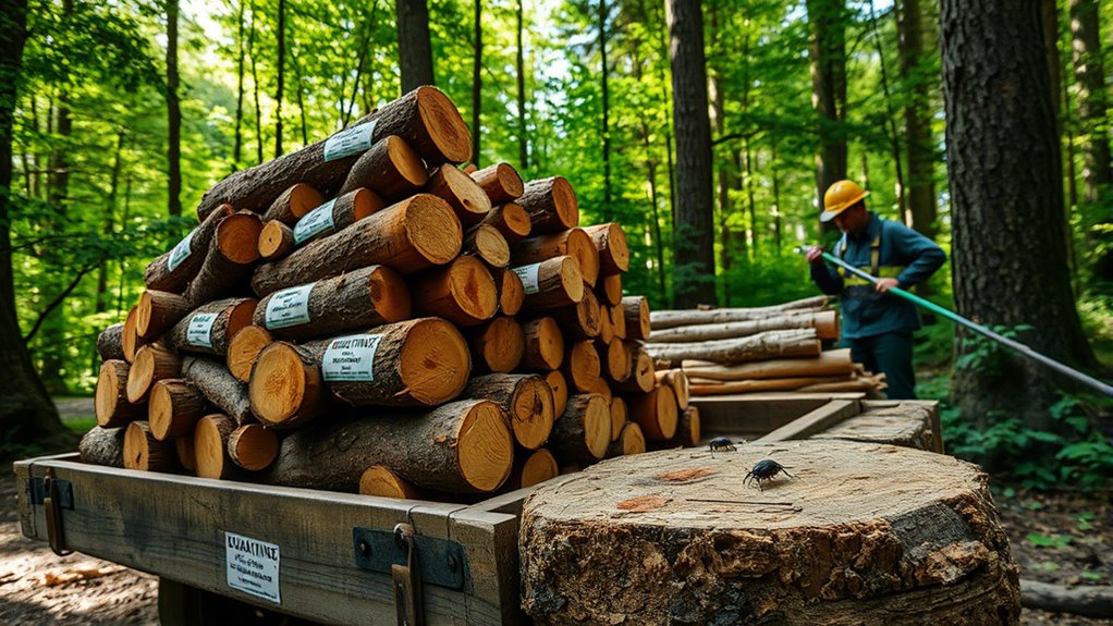 pests threaten forest stability