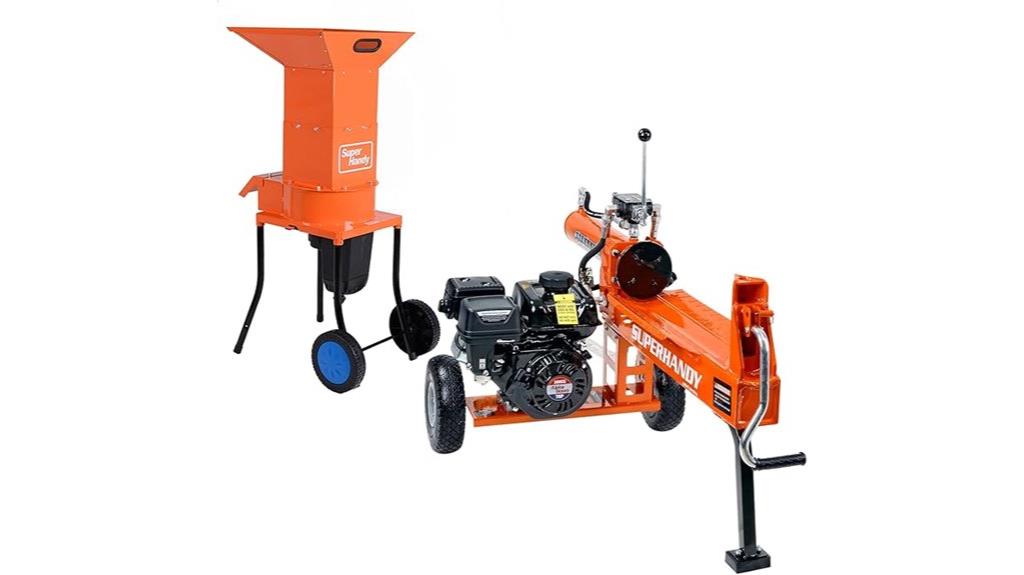 portable 20 ton log splitter