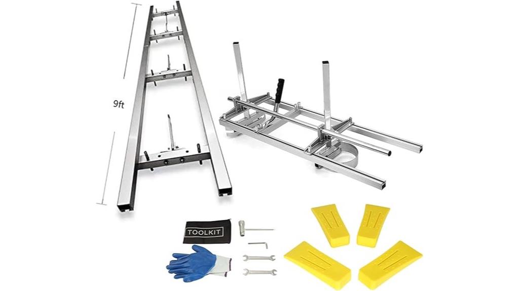 portable 36 inch chainsaw mill